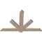 Ekena Millwork Kennewick Smooth Timber Gable Bracket, Douglas Fir, 60"W x 40"H x 1 1/2"D x 5 1/2"F, 16/12 Pitch GBW060X40X0206KEN00SDF - alternate 3